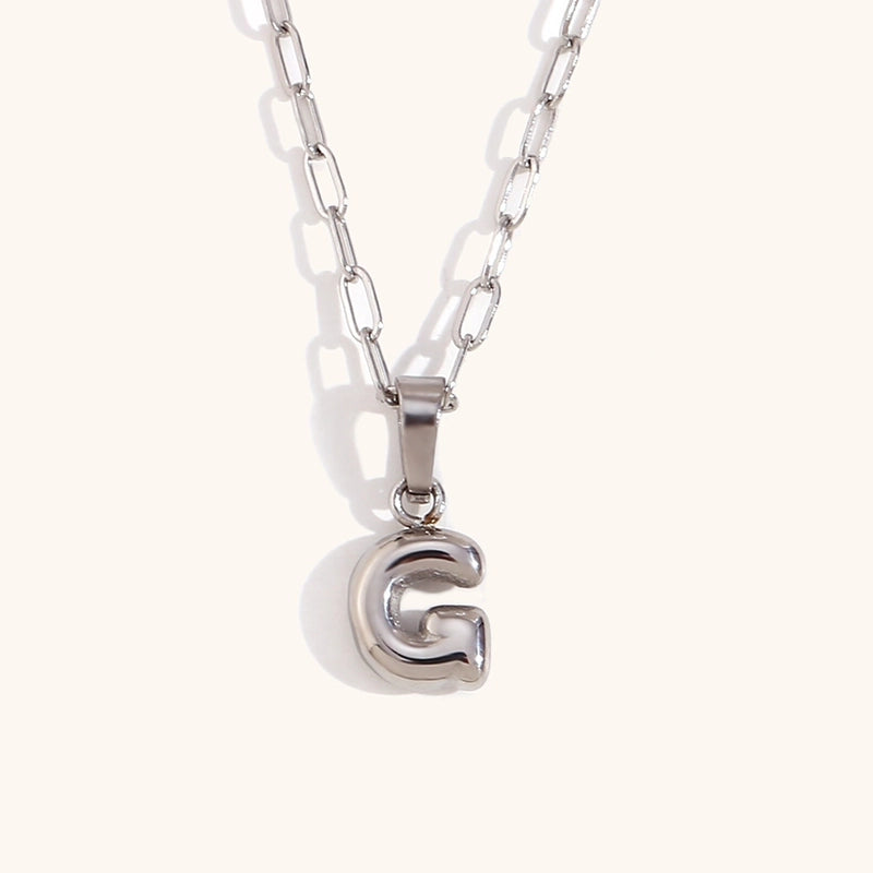 Minimalist Commute Letter Stainless Steel Titanium Steel Plating Gold Plated Pendant Necklace