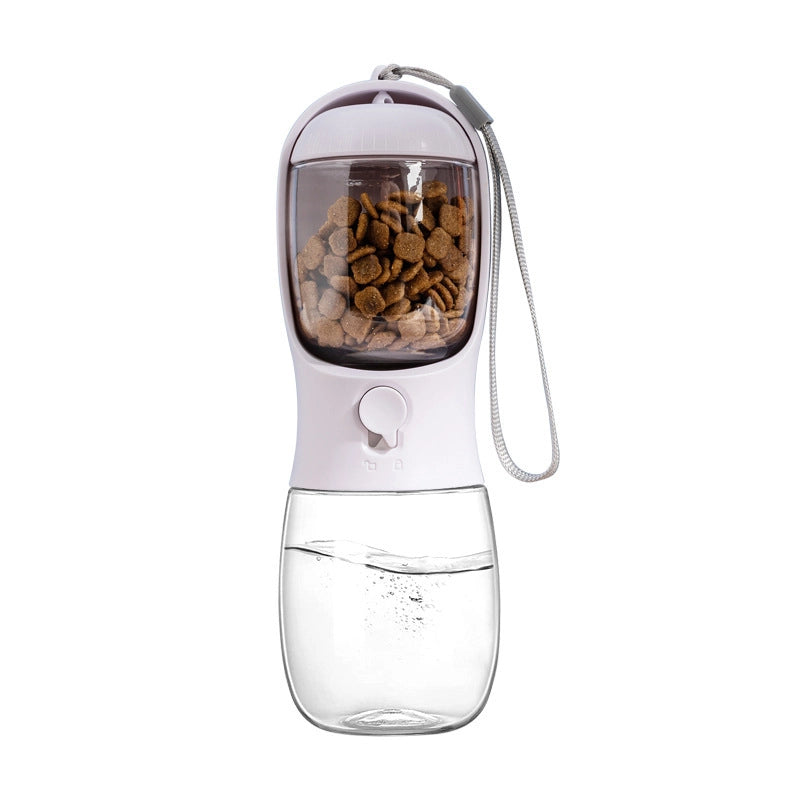 Dog Food Utensils Stainless Steel Food Bowl Non-slip Silicone Base Easy-grip Handle For Dogs