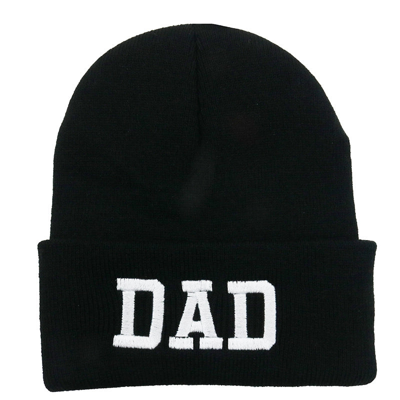 Unisex Modern Style Streetwear Letter Embroidery Eaveless Wool Cap