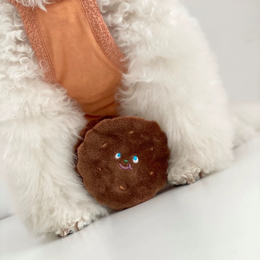 Cheese&Cookie Squeaky Dog Toys