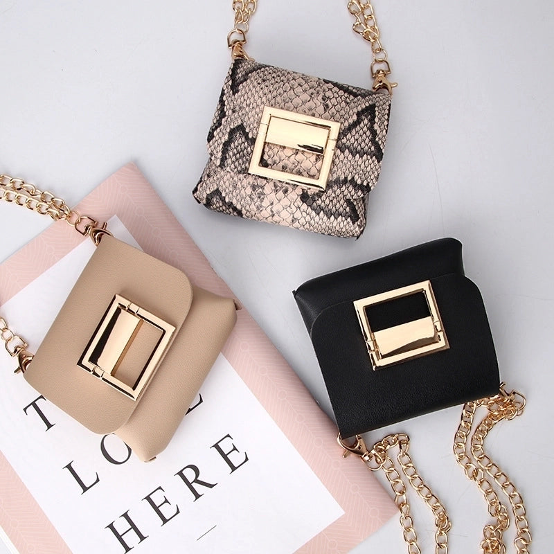 Women'S Pu Leather Iron Solid Color Classical
