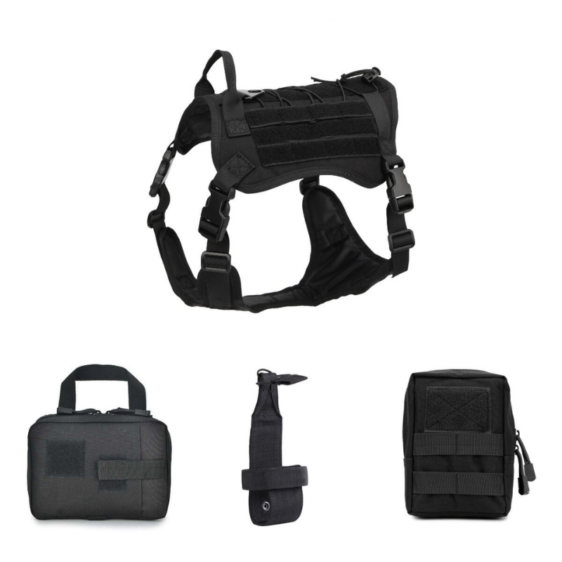 Dog Harness and Leash Set Vest