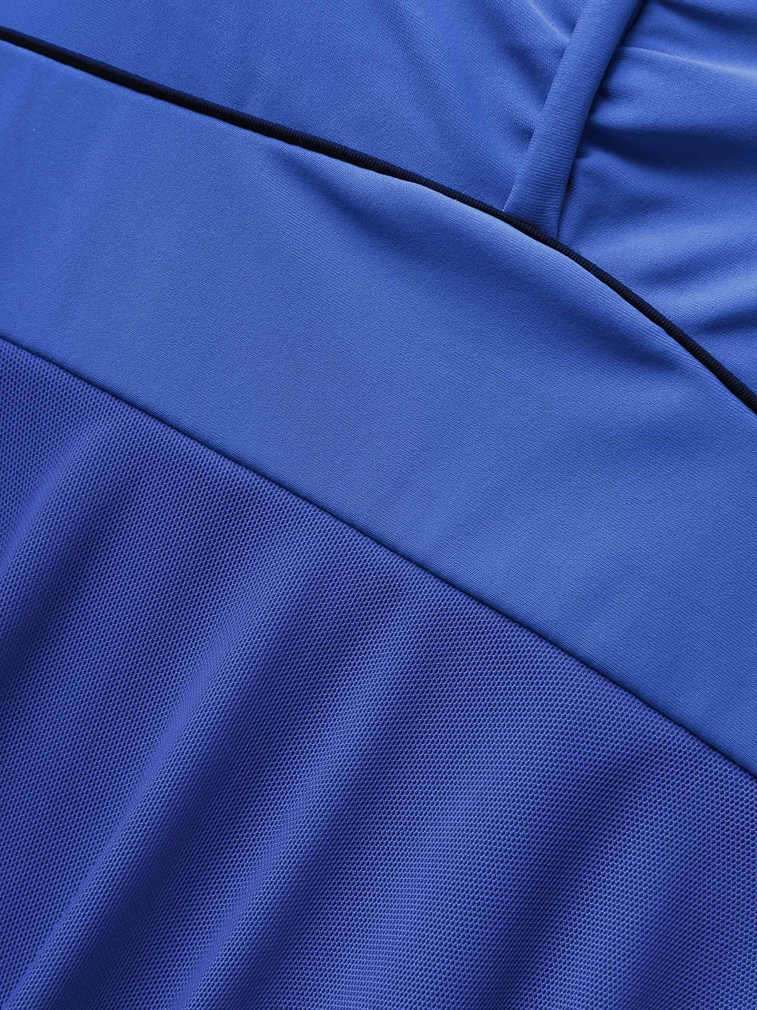 Solid Heart Neckline Gathered Dress