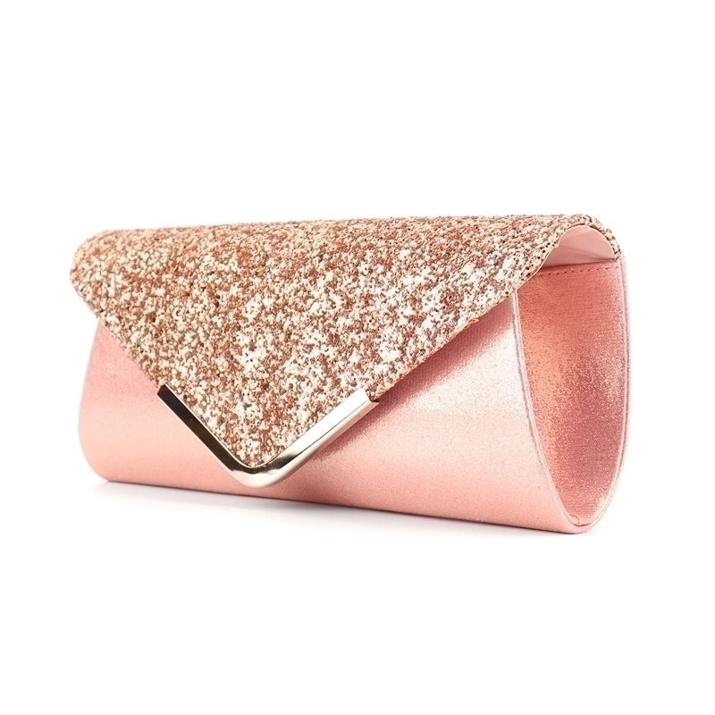 Pu Leather Solid Color Square Evening Bags