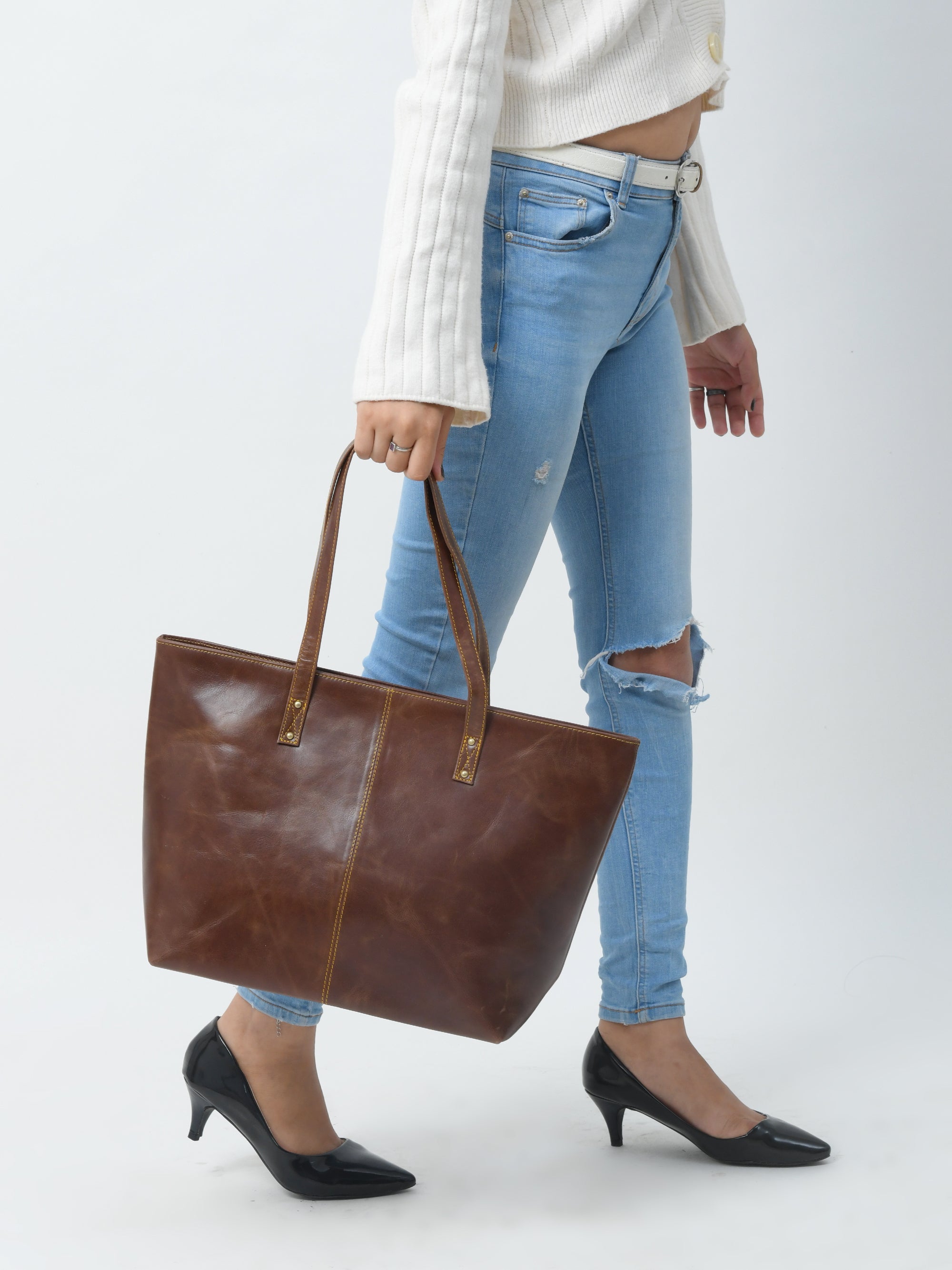 Tote Bag - Dark Brown