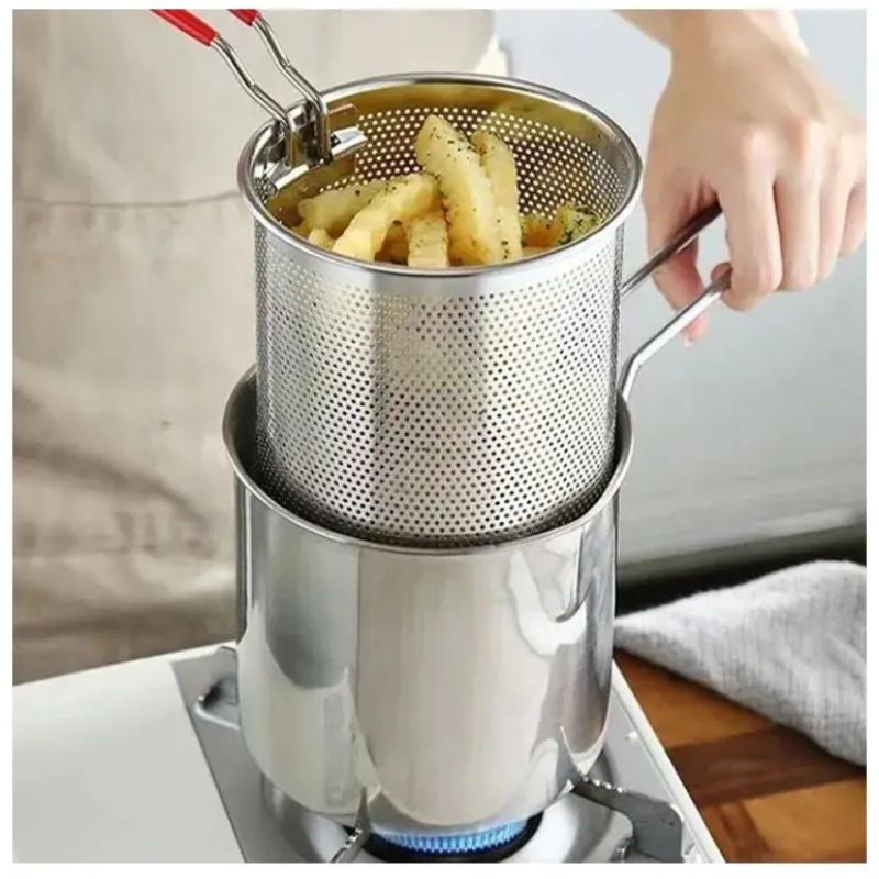 Stainless Steel Deep Frying Pot