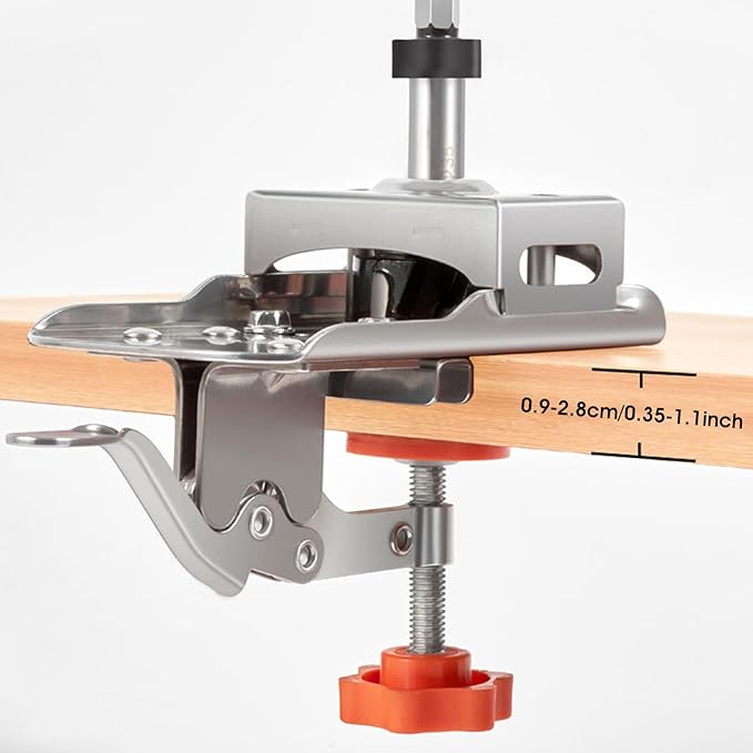 Adjustable Hinge Hole Jig