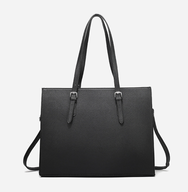 European Style PU Leather Business Laptop Tote Bag