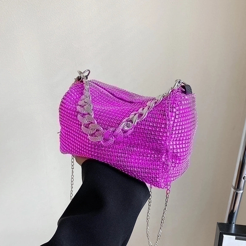 Women's Small All Seasons Pu Leather Streetwear Pillow Shape Bag