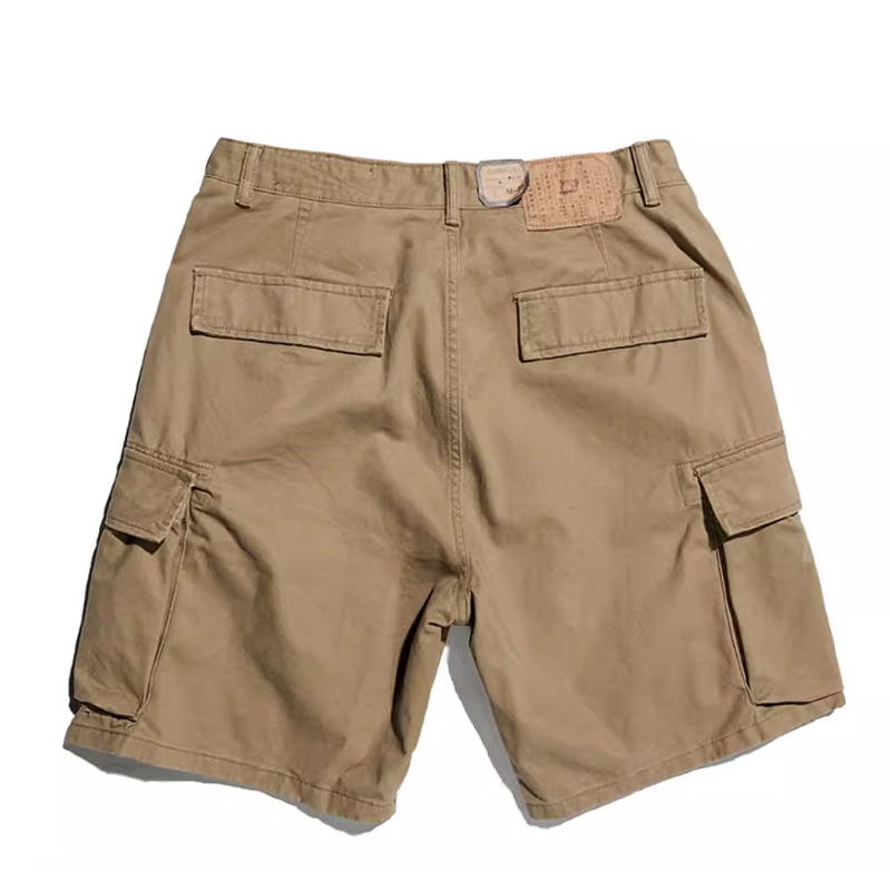 Vintage American Cargo Pocket Camouflage Wash Shorts