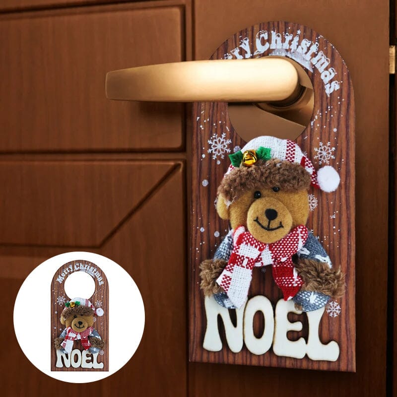 Personalized And Creative Christmas Doorknob Ornament