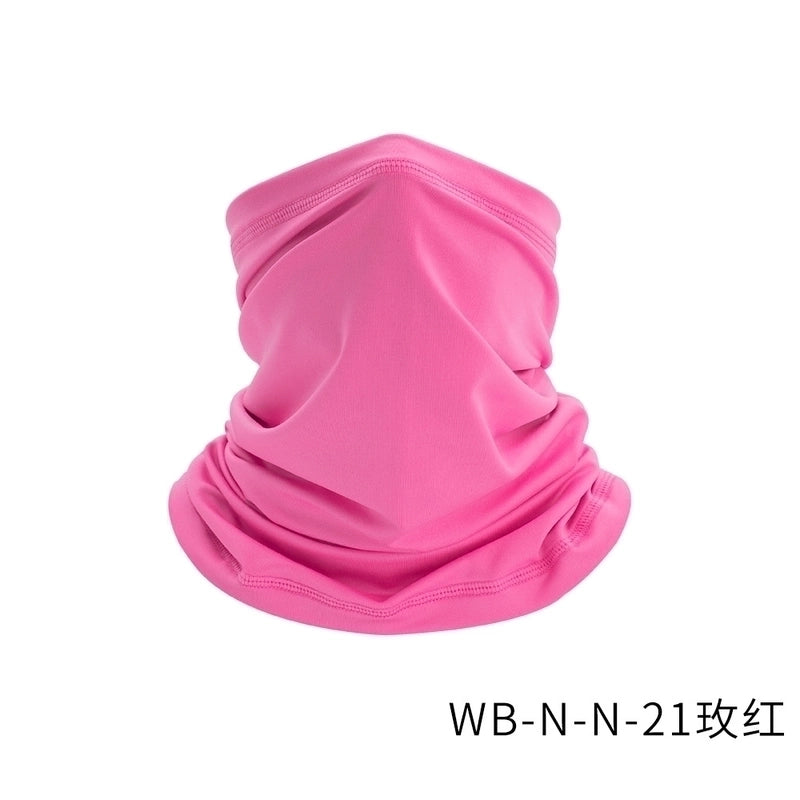 Unisex Sports Solid Color Polyester Kerchief