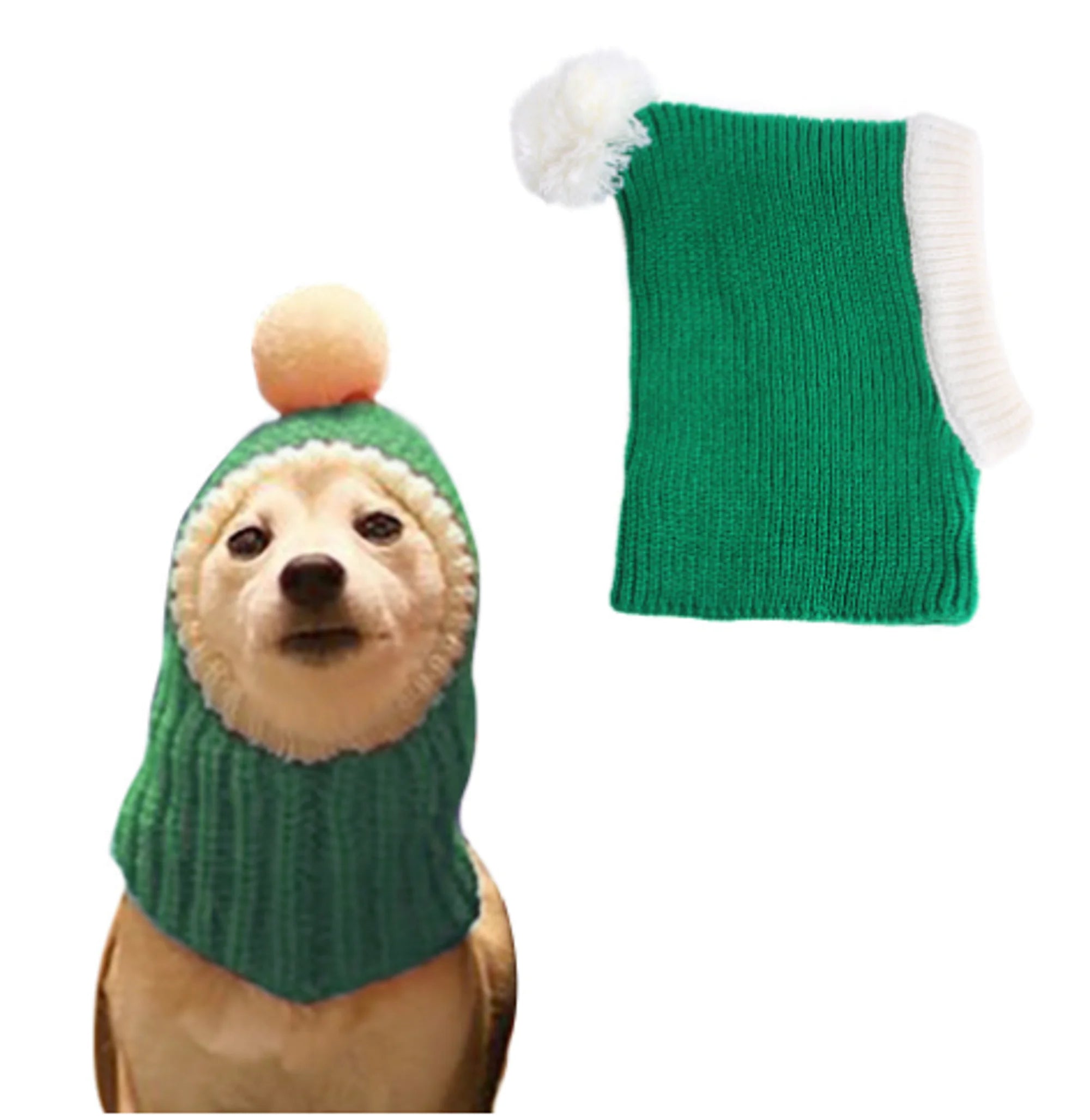 Winter Pet Christmas Hat Warmer
