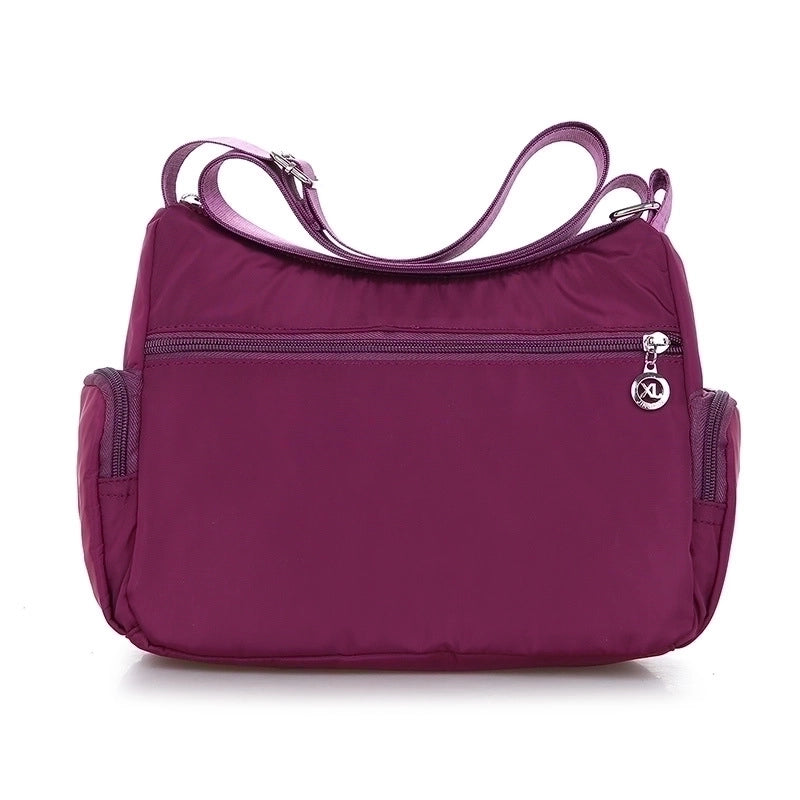 Women's Medium All Seasons Nylon Basic Shoulder Bag