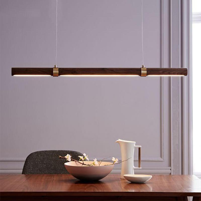 Halden | Wooden Finish Pendant Light