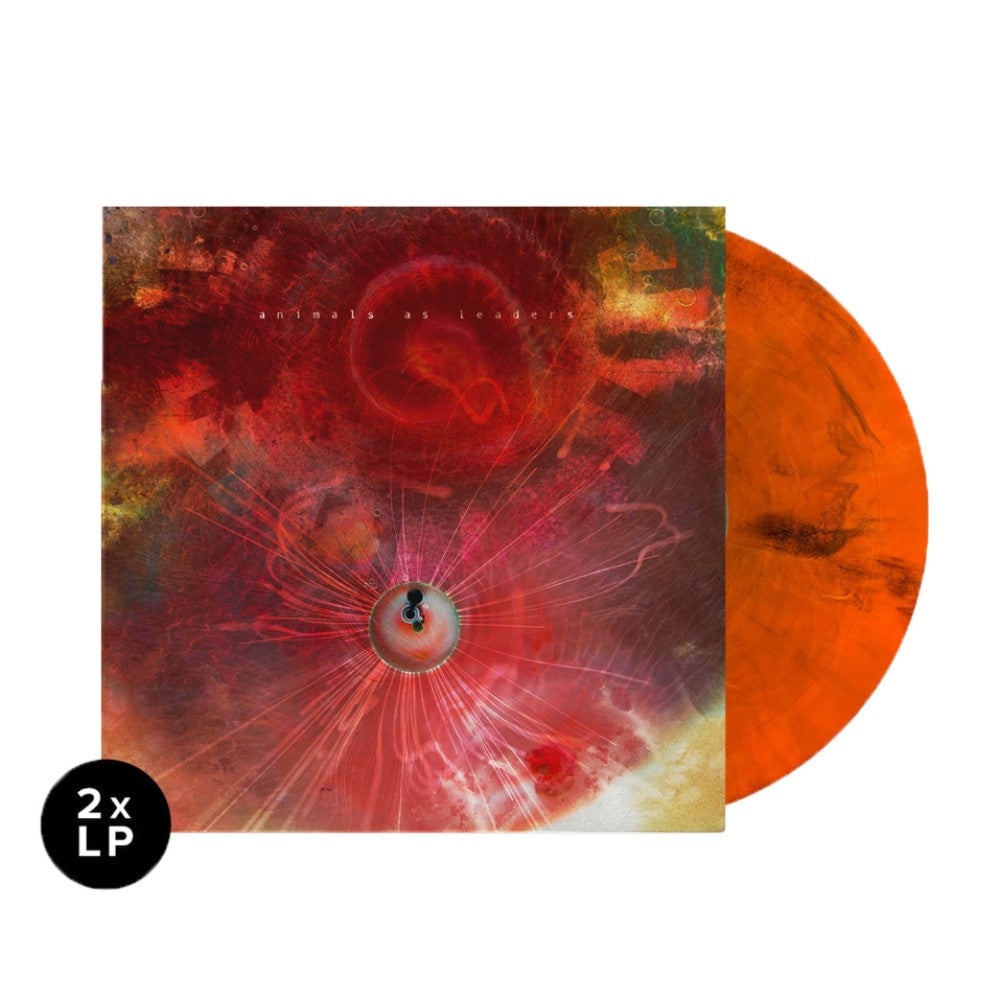 Animals As Leaders - The Joy of Motion Exclusive Opaque Neon Orange/Black/White Marble Color Vinyl 2x LP