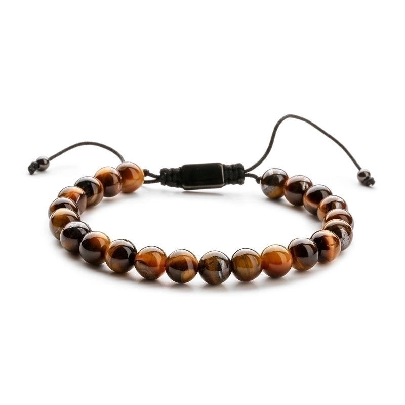 Retro Geometric Natural Stone Bracelets
