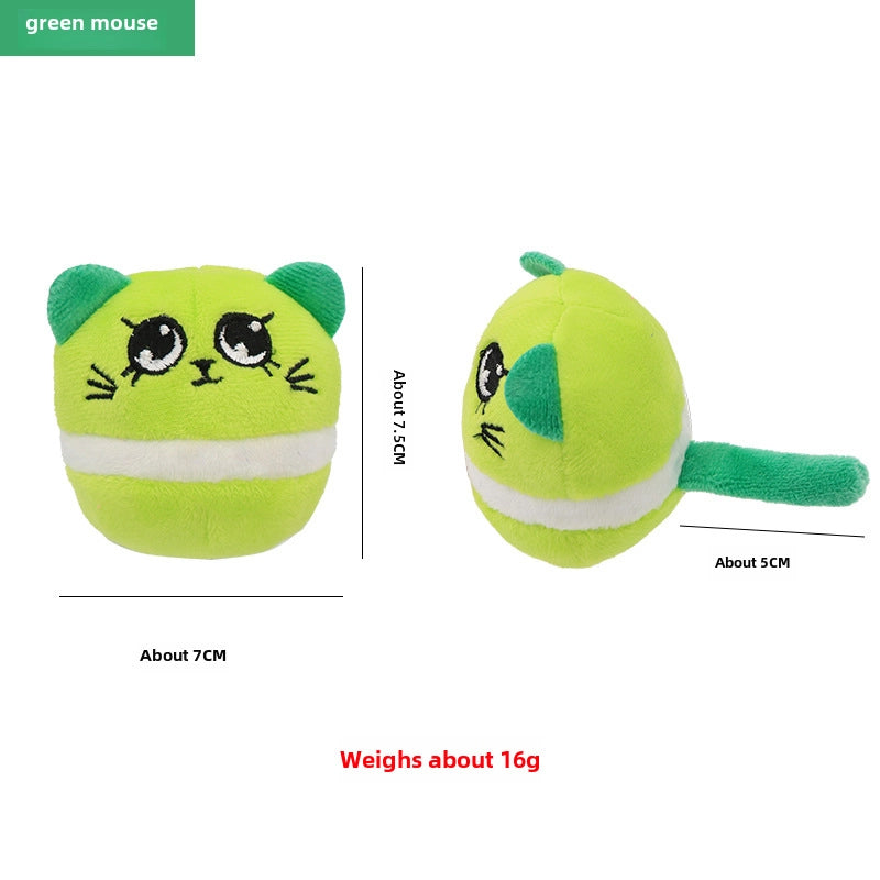 2 Pieces Cat Toys Cute Catnip Plush Toys Big Collection Cat Self Hi Toys Pet Supplies Explosions