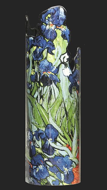 VAN GOGH IRISES VASE