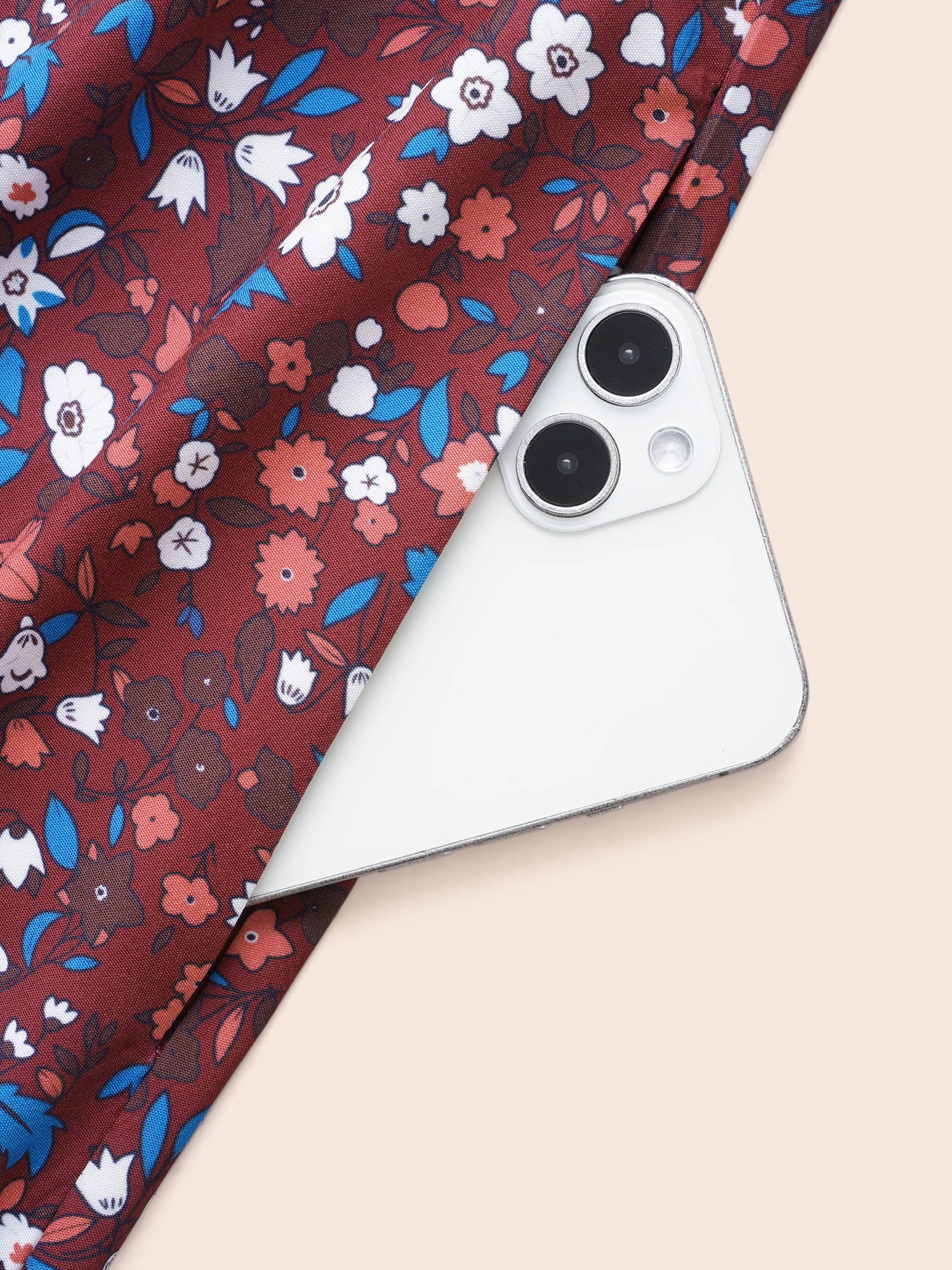 Ditsy Floral Woven Ribbon Button Up Dress