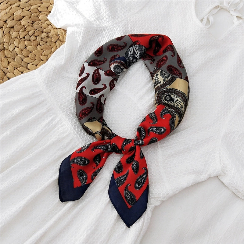 Simple Retro Square Scarf