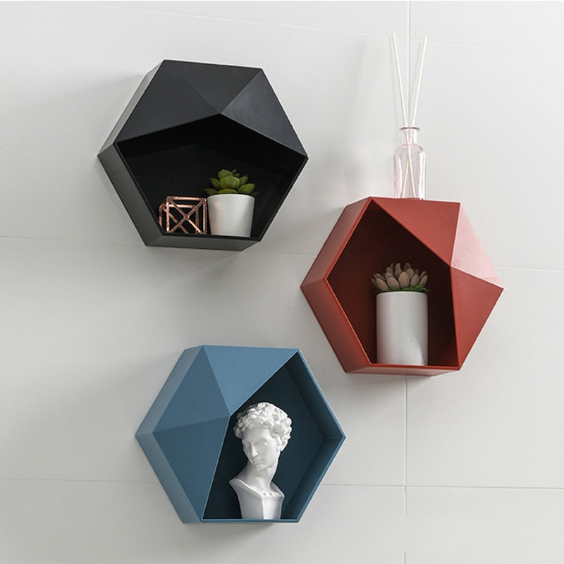 Hex Rack - Geometric Storage Rack