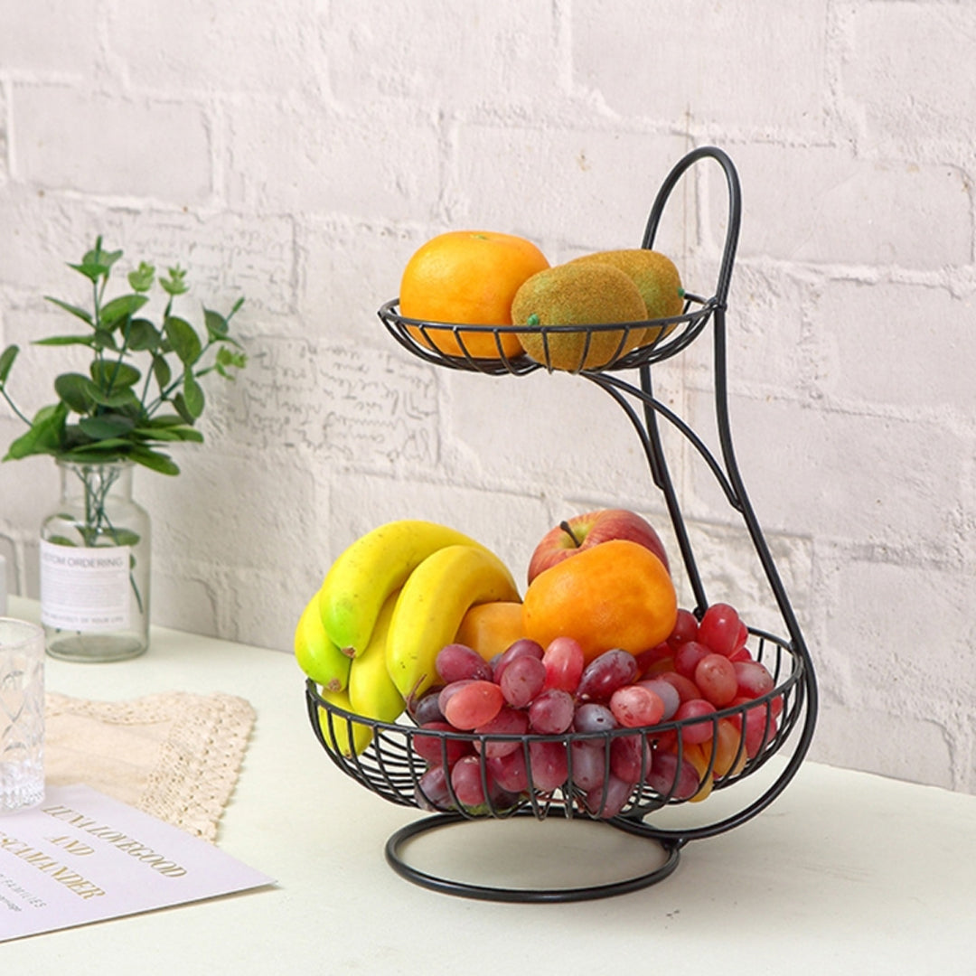 Double Layer Fruit Basket