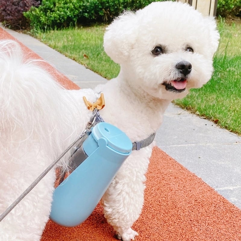 Pet Cups Portable Cup Water Feeder Folding Bottle Dog Outing Drinking Cup Portable Flip Pet Cup