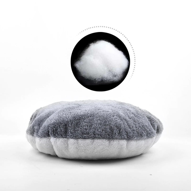 Round Winter Cat Bed