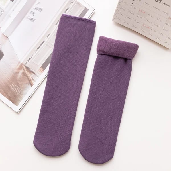 🔥 PROMOTION🔥🌼NEW Snugly Velvet Winter Thermal Socks