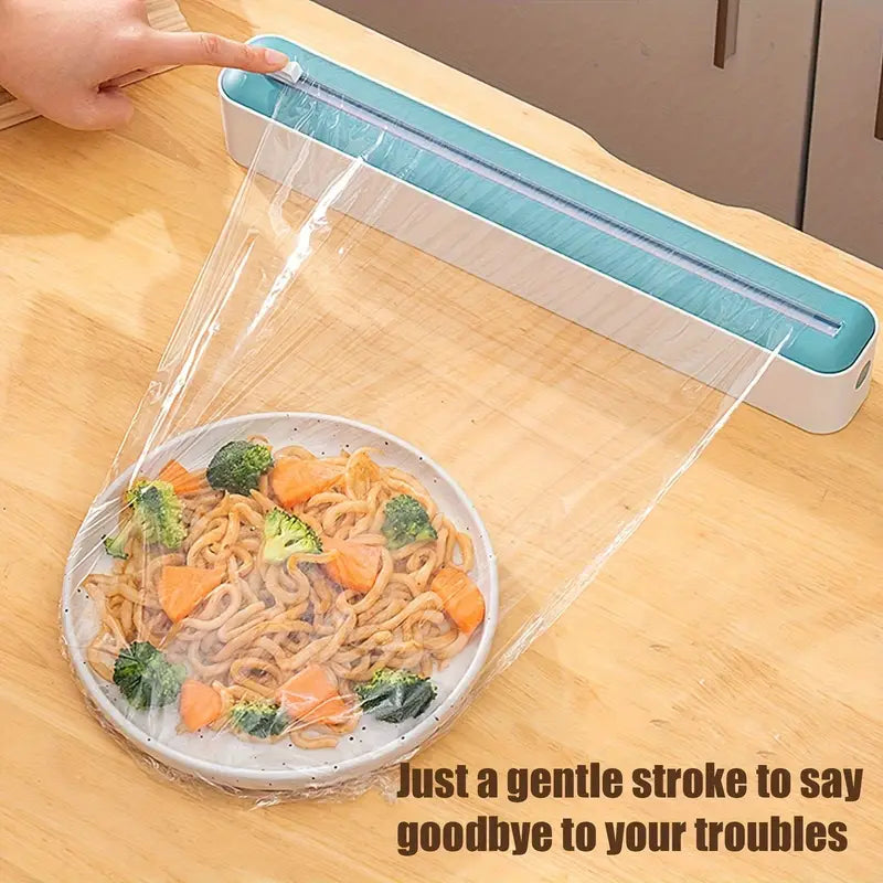 2in1 Foil Refillable Cling Wrap with Cutter