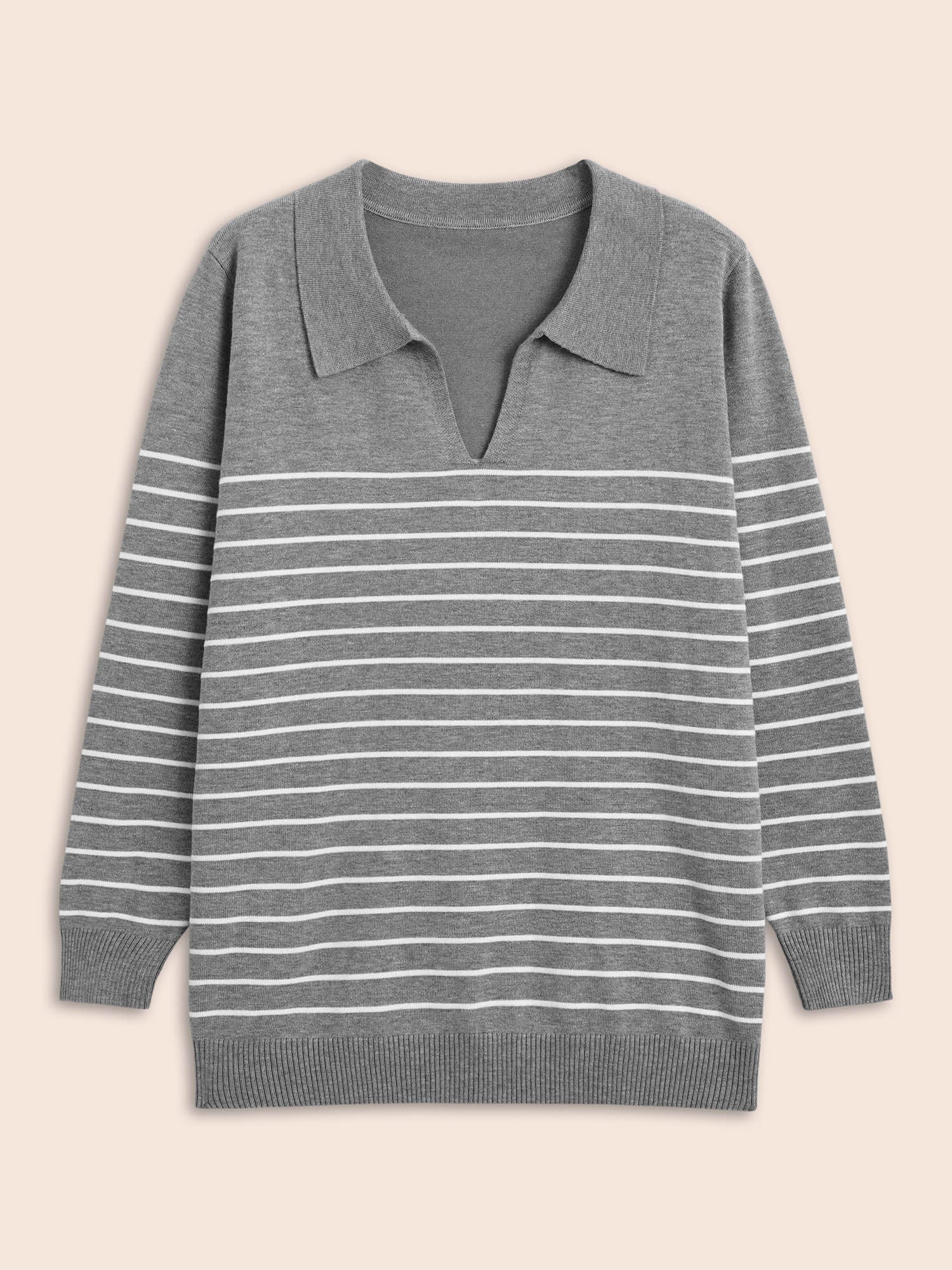 Supersoft Essentials Striped Knit Pullover