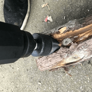 Firewood drill bit(New Year Sale- Save 48% OFF)