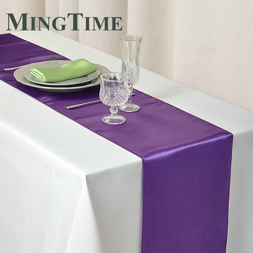 Satin Table Runner 30cm X 275cm Wedding Party Supply Christmas Home