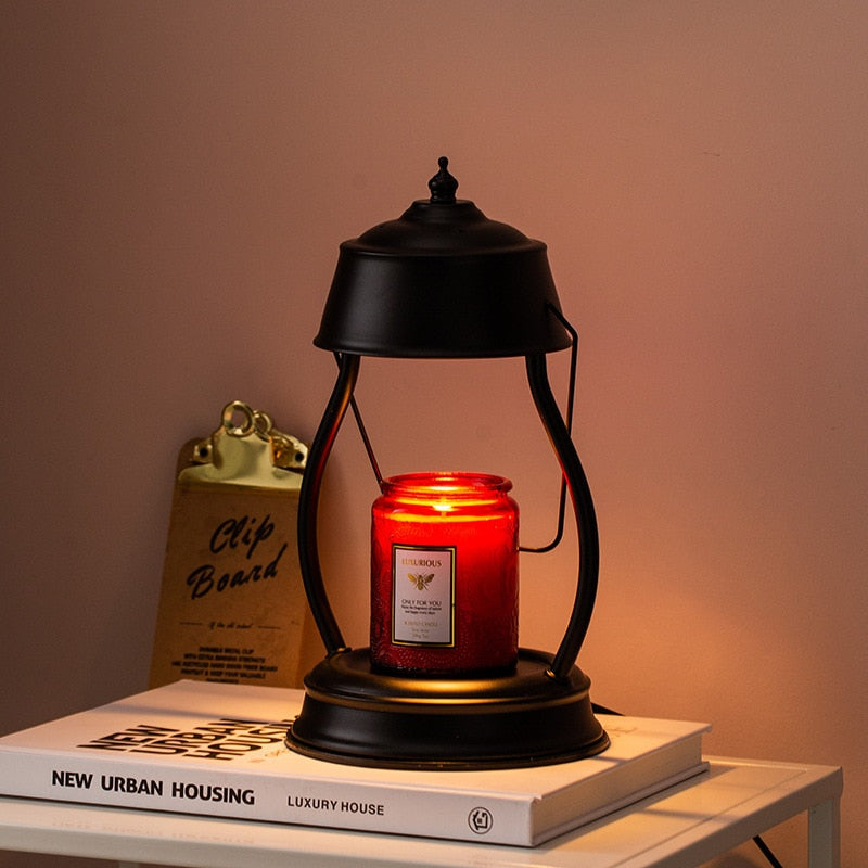 Retro Candle Warmer Lamp