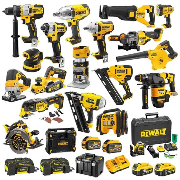 💥Clearance Sale🔥DEWALT BEST 20 VOLT MAX LITHIUM ION CORDLESS COMBO KIT (24 TOOLS)