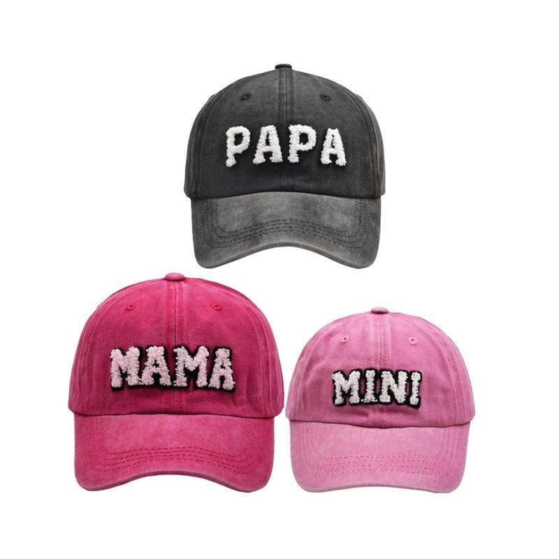 Women's Basic Color Block Curved Eaves Baseball Cap