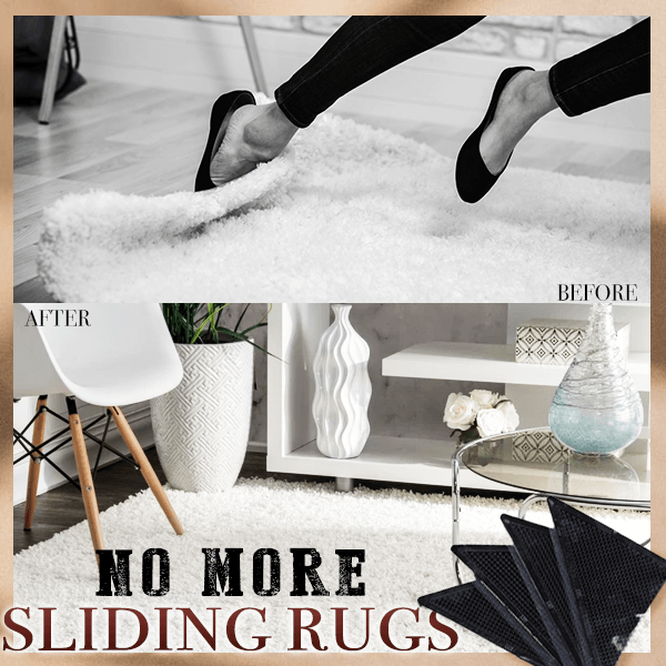 Non-Slip Rug Grippers -Suitable for carpets. dining tables. bed sheets