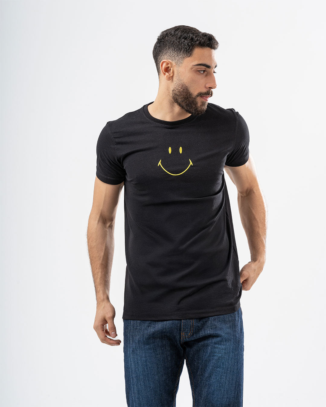 Embroidered Men's Short Sleeve T-shirt