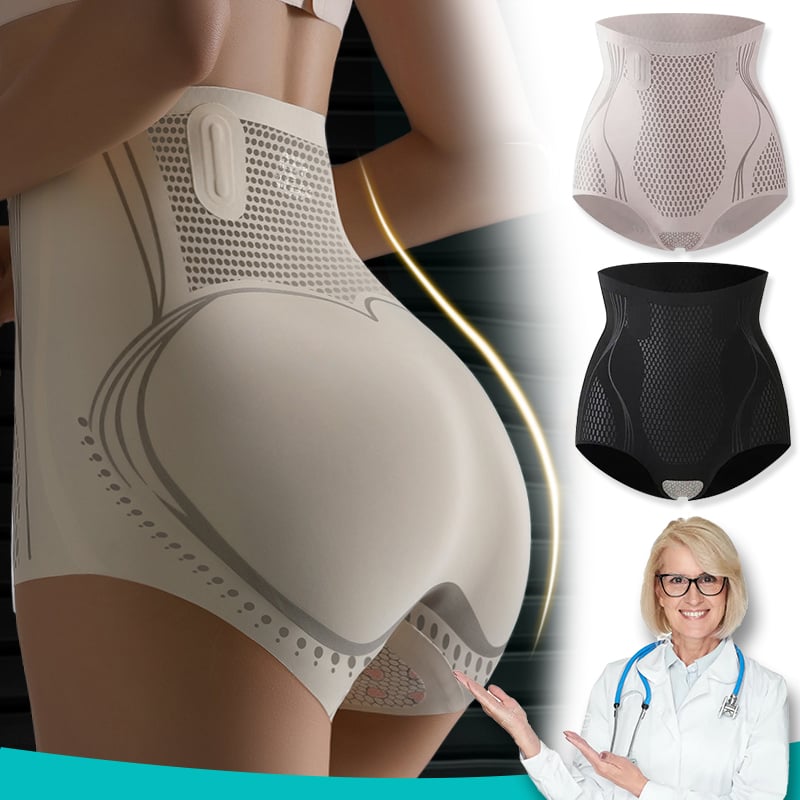 Ice Silk Ion Fibre Repair Shaping Shorts. Tummy Control Underpants