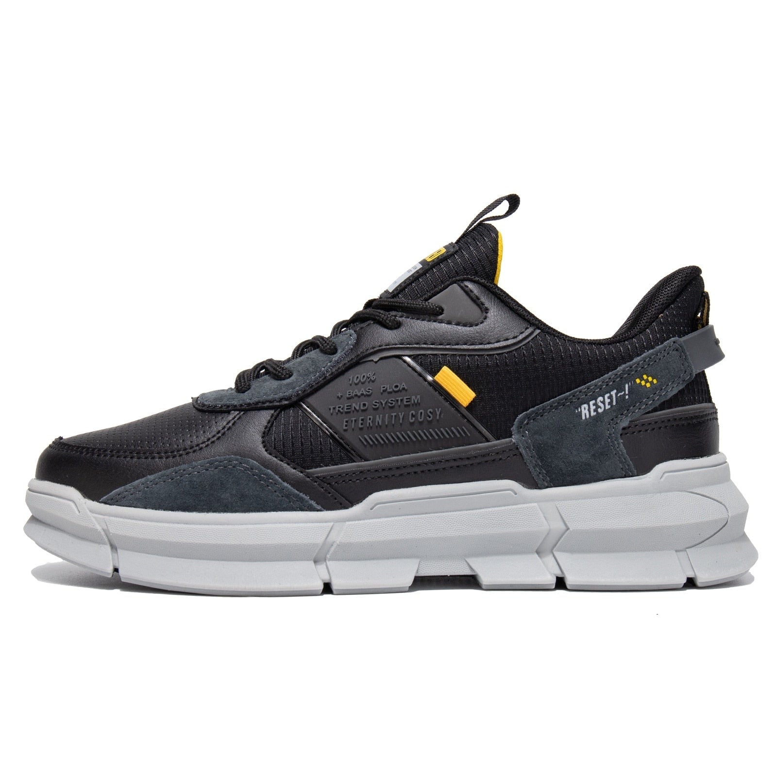 West Designer Leather Lightweight Street Style Sneakers