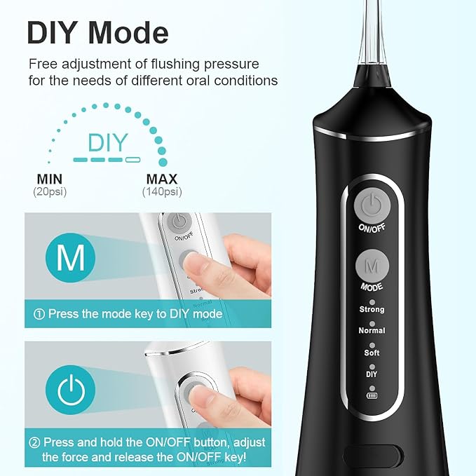 🔥Father's Day Sale 49% OFF-2024 Upgraded Water Flosser Cordless