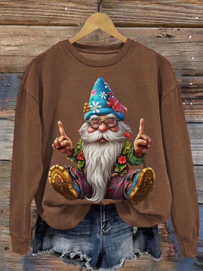 Women's Gnome Santa Sweatshirt