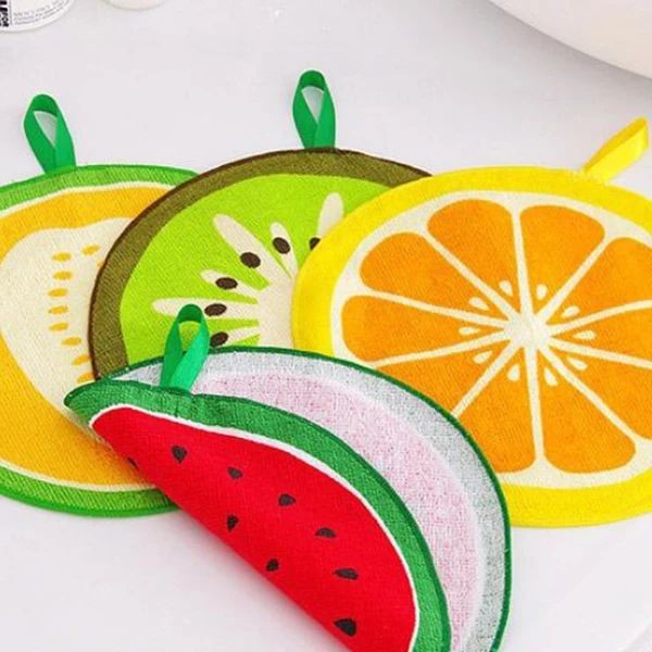 FRUITS PRINTED KITCHEN CLEANING TOWEL