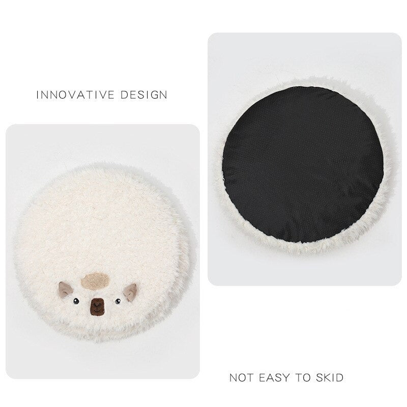 Alpaca Shaped Pet Bed