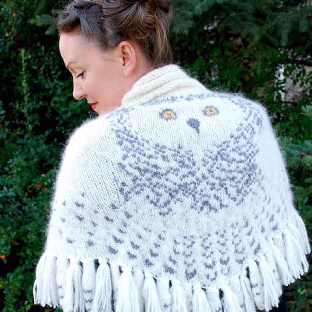 Retro Owl Scarf