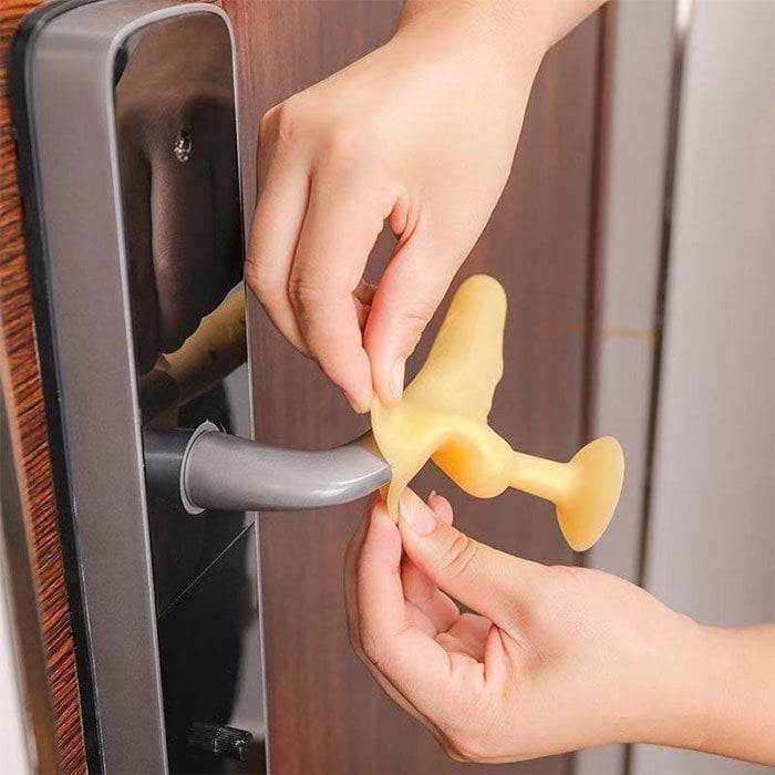 (Summer Hot Sale- 49% OFF) Mute Door Handle Cover Wall Protector- BUY 5 FREE SHIPPING