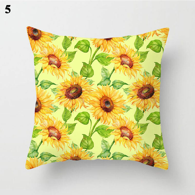 18 Cushion Cover Pillow Case Home Sofa Decor Pillowslip Waist Pillow Cover Soft