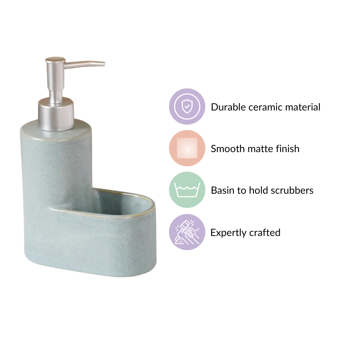 Dispenser With Sponge Holder