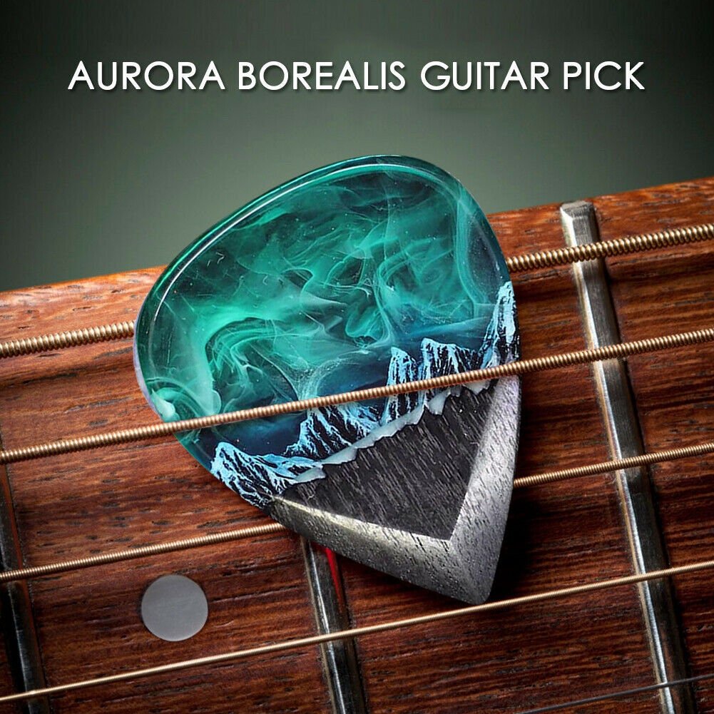 🎁💝Northern Lights Guitar Pick - Best musician gift